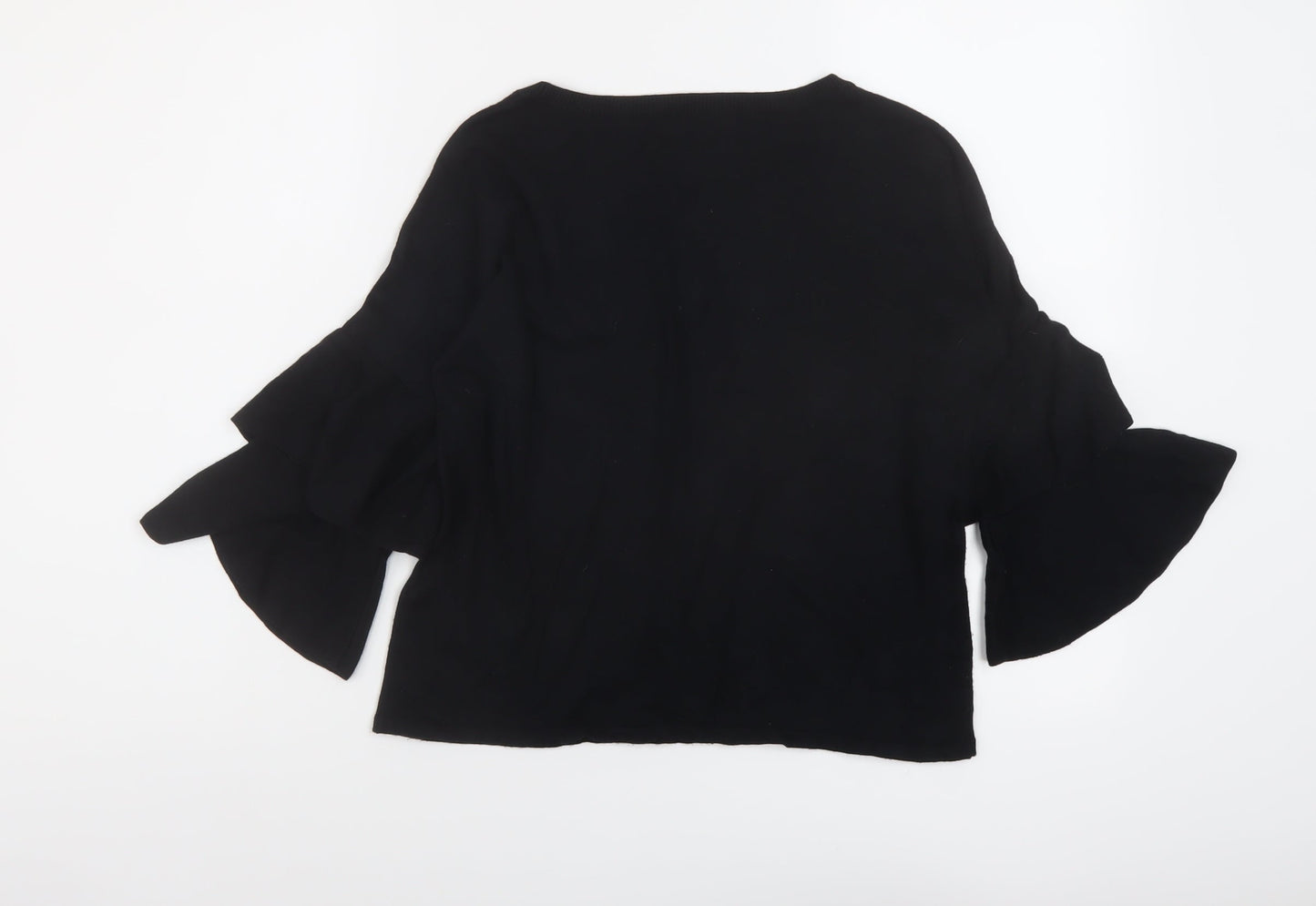Womens UK Size 10 Marks and Spencer Black Pullover Jumper