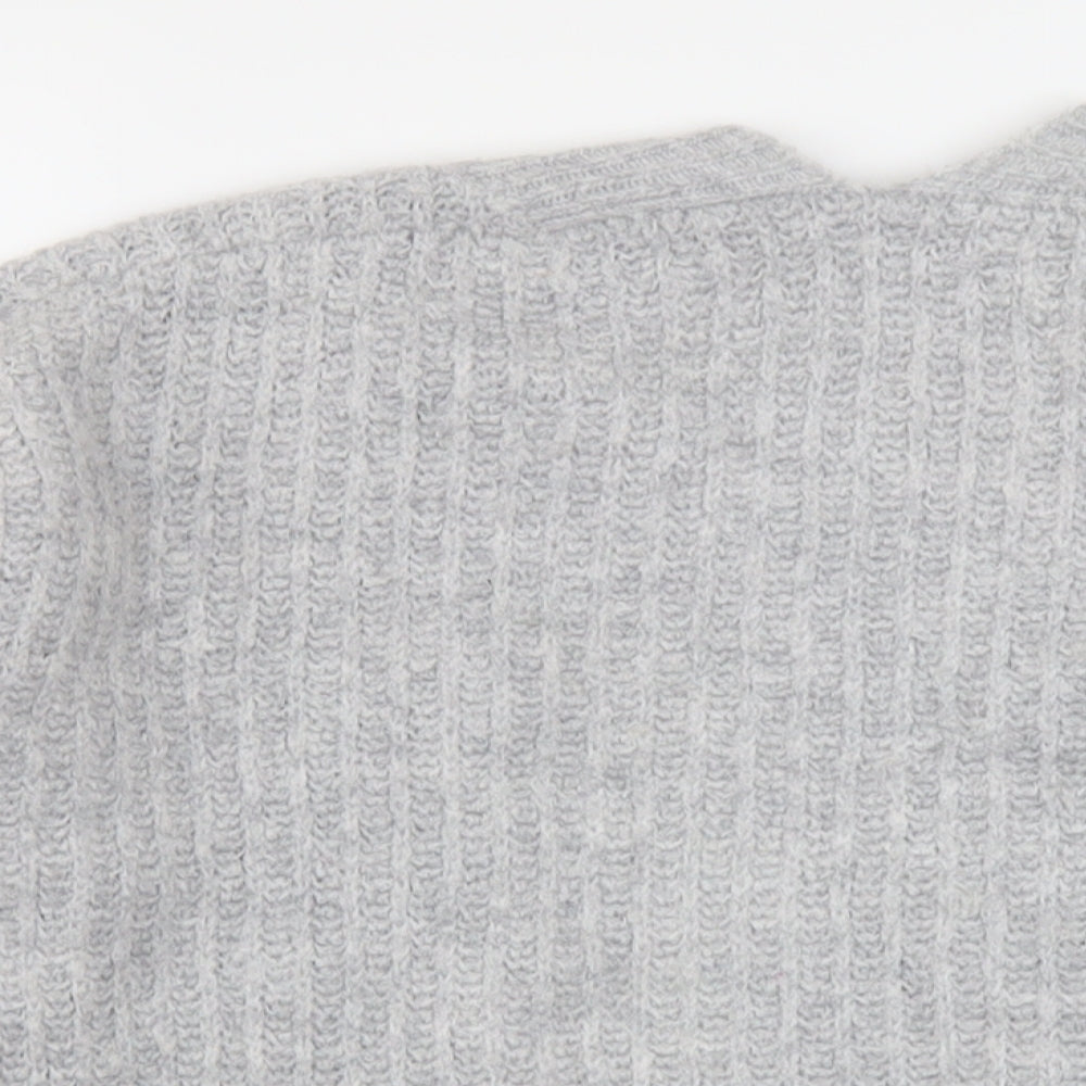 Womens UK Size XS NEXT Grey Cardigan Jumper