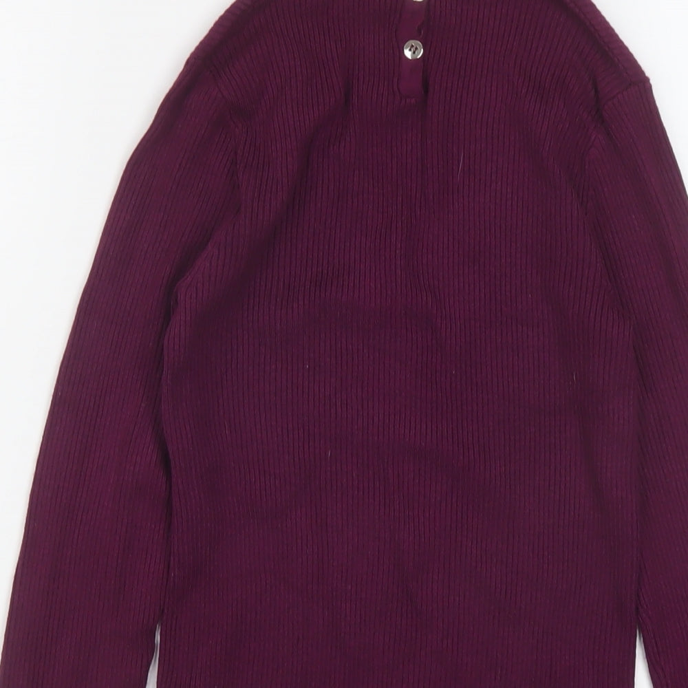 Womens UK Size XS Oasis Purple Pullover Jumper
