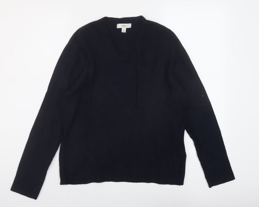 Womens UK Size S Marks and Spencer Blue Pullover Jumper