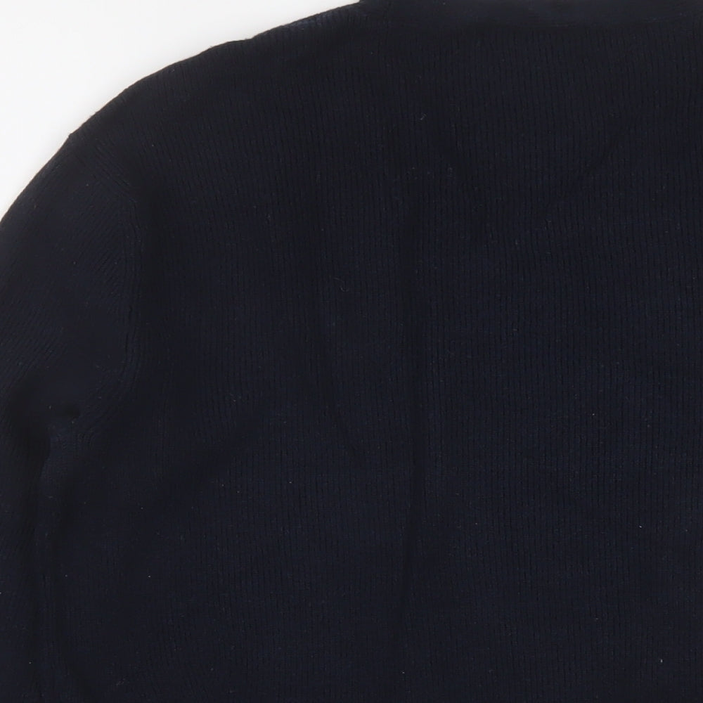 Womens UK Size S Marks and Spencer Blue Pullover Jumper