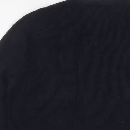 Womens UK Size S Marks and Spencer Blue Pullover Jumper