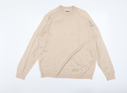 Womens UK Size 10 Debenhams Beige Pullover Jumper