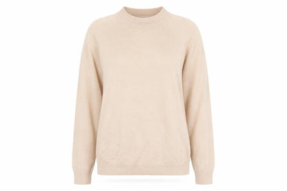 Womens UK Size 10 Debenhams Beige Pullover Jumper