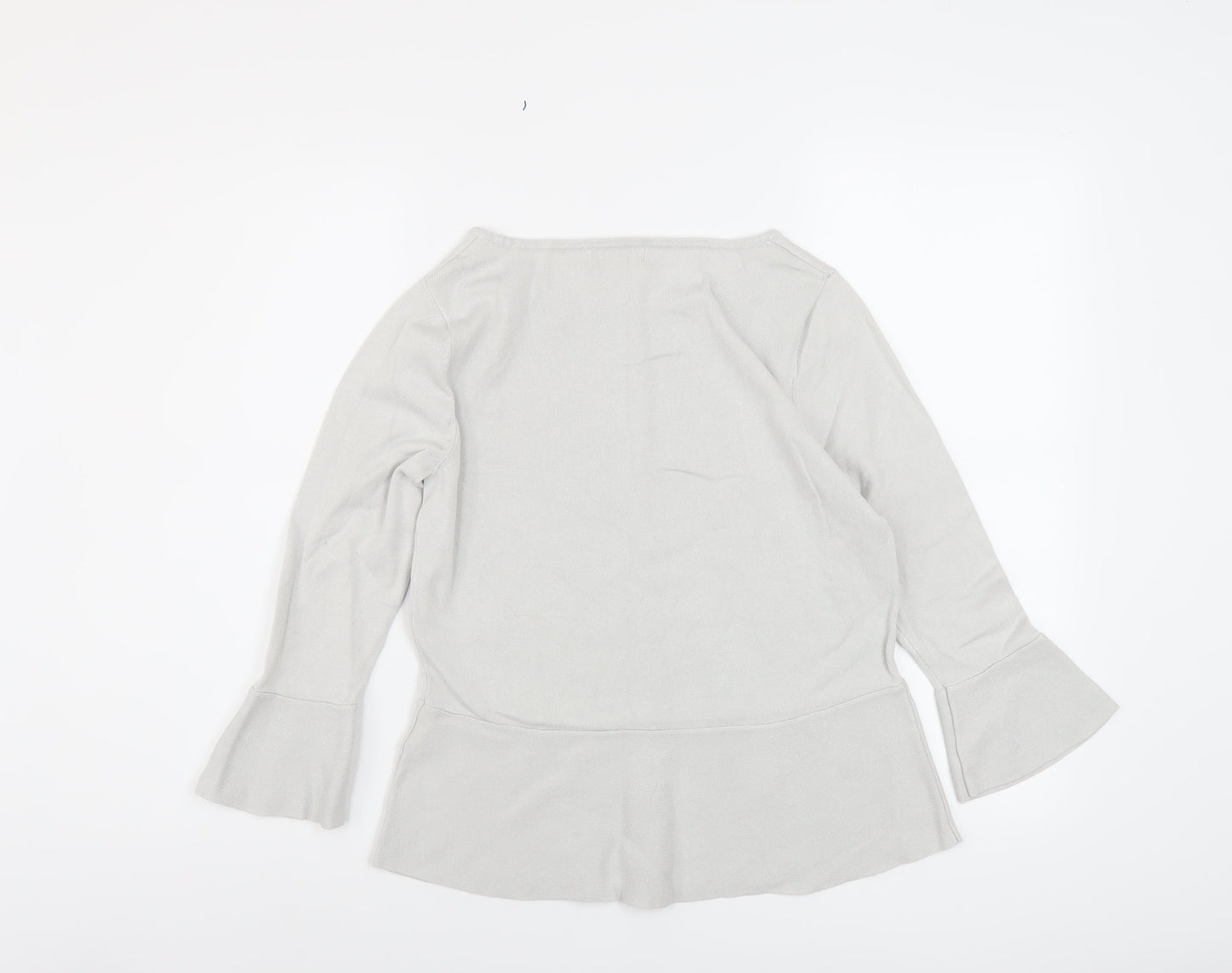 Womens UK Size 10 Monsoon Grey Pullover Jumper