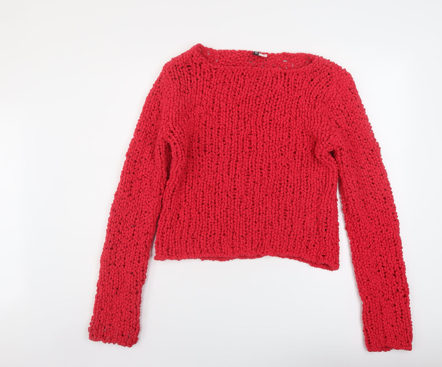 Womens UK Size L H&M Pink Pullover Jumper