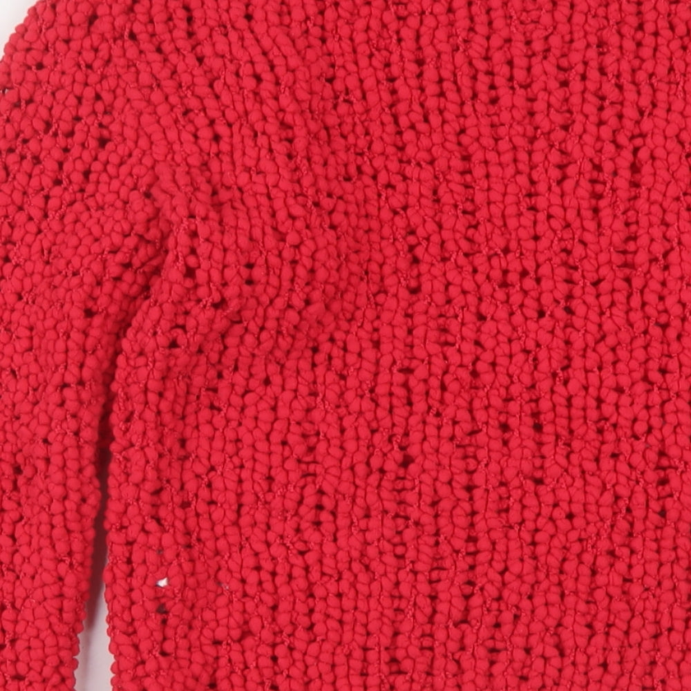 Womens UK Size L H&M Pink Pullover Jumper