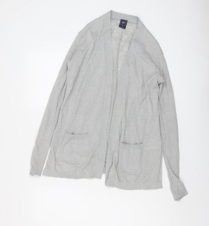 Womens UK Size XS Gap Grey Cardigan Jumper