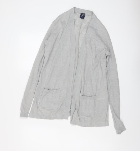 Womens UK Size XS Gap Grey Cardigan Jumper