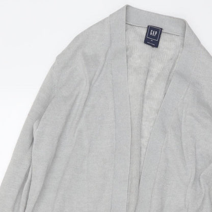 Womens UK Size XS Gap Grey Cardigan Jumper