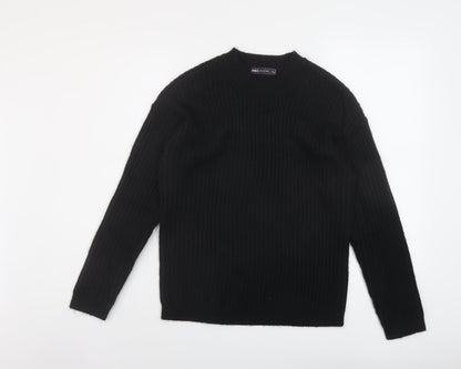Womens UK Size S Marks and Spencer Black Pullover Jumper