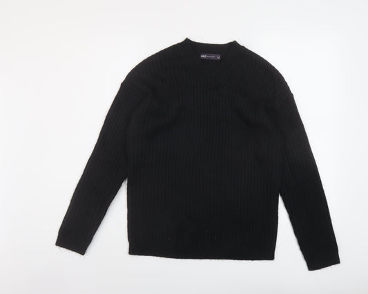 Womens UK Size S Marks and Spencer Black Pullover Jumper