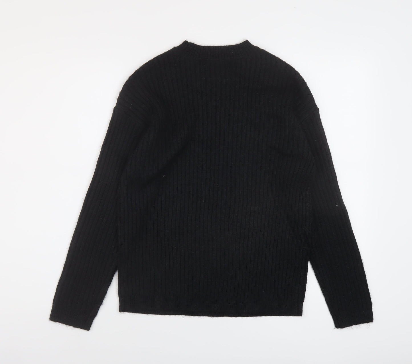 Womens UK Size S Marks and Spencer Black Pullover Jumper