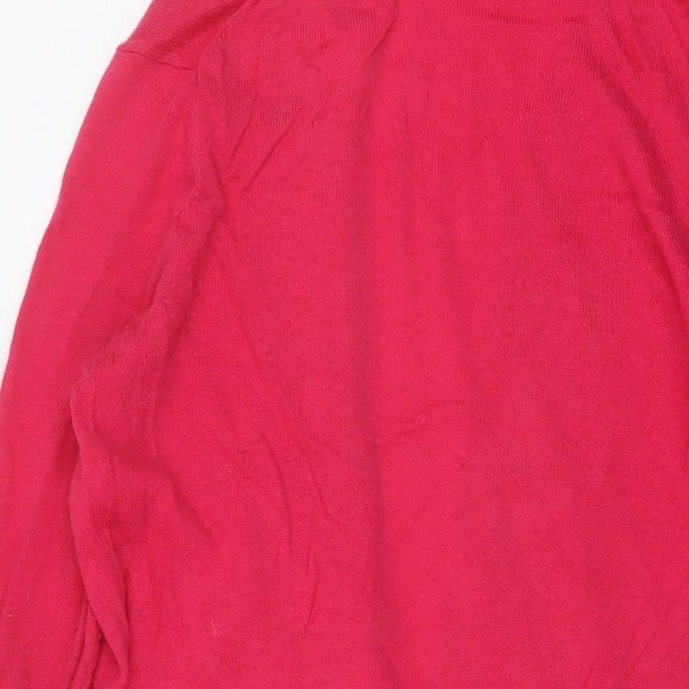 Womens UK Size S Gap Pink Cardigan Jumper