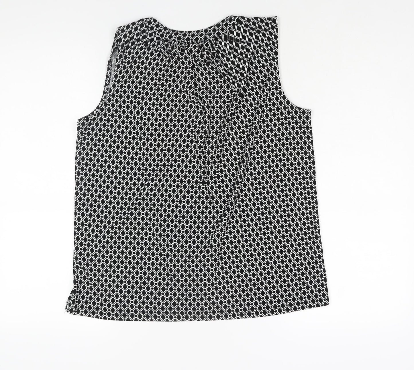 Womens UK Size S H&M Black Camisole Blouse