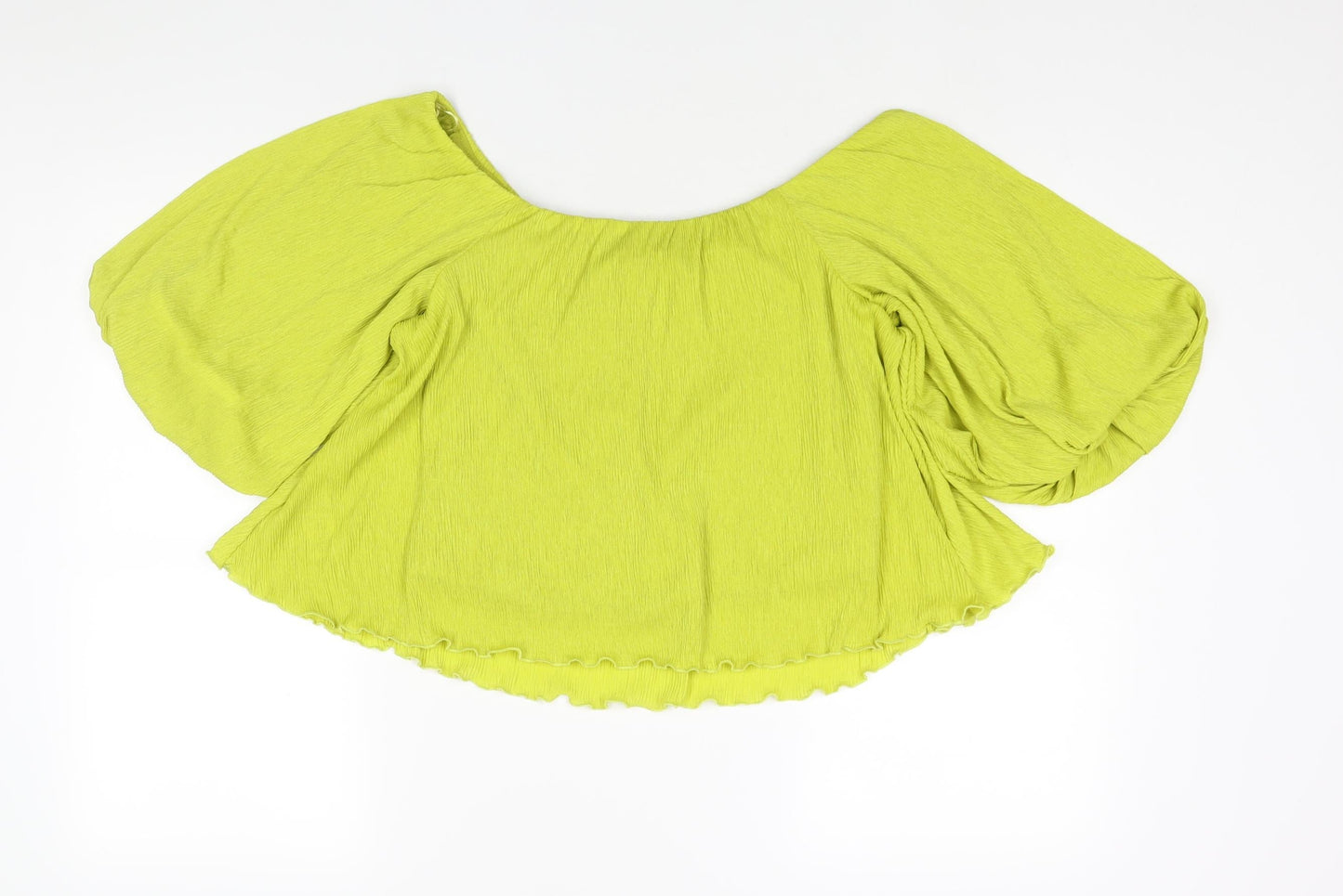 Womens UK Size 12 NEXT Green Basic Blouse