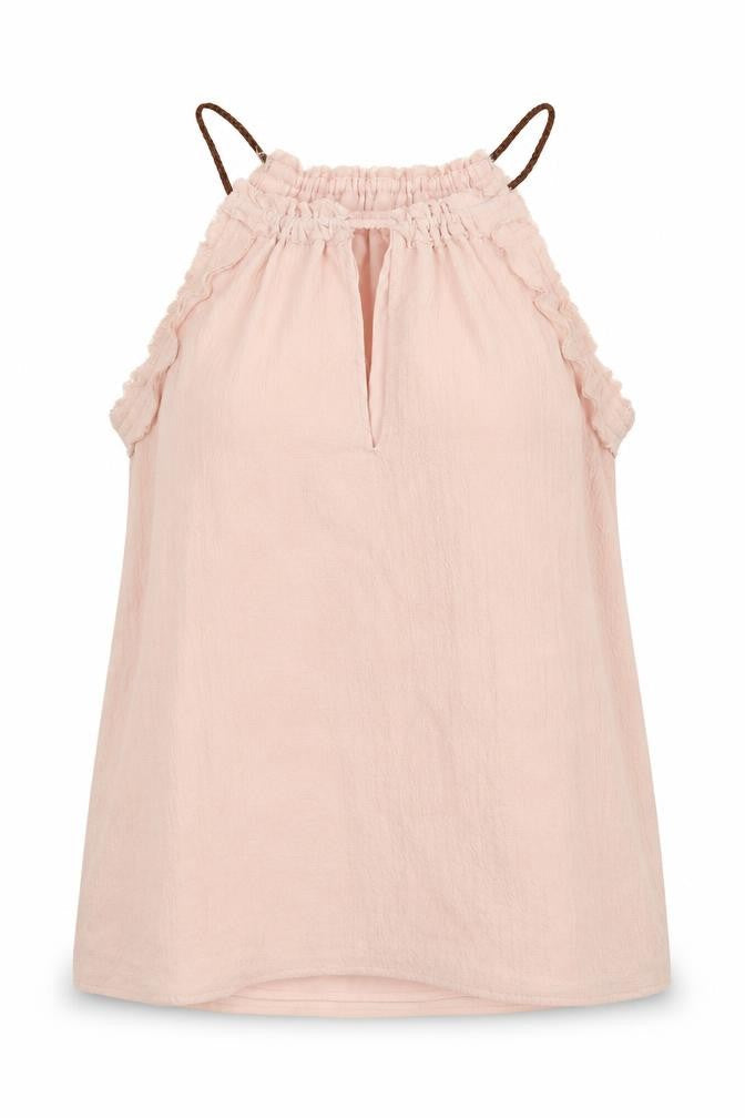 Womens UK Size S Mango Pink Camisole Blouse