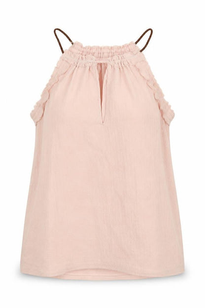 Womens UK Size S Mango Pink Camisole Blouse
