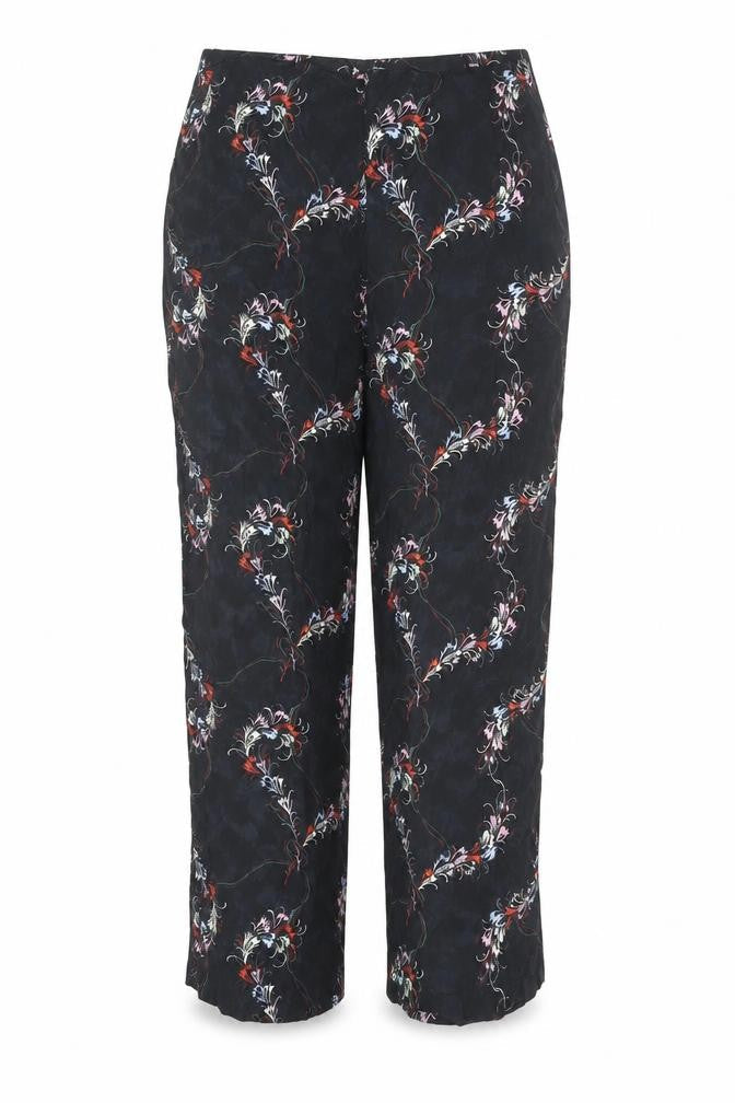 Womens UK Size 14 New Look Regular Fit  Black Trousers