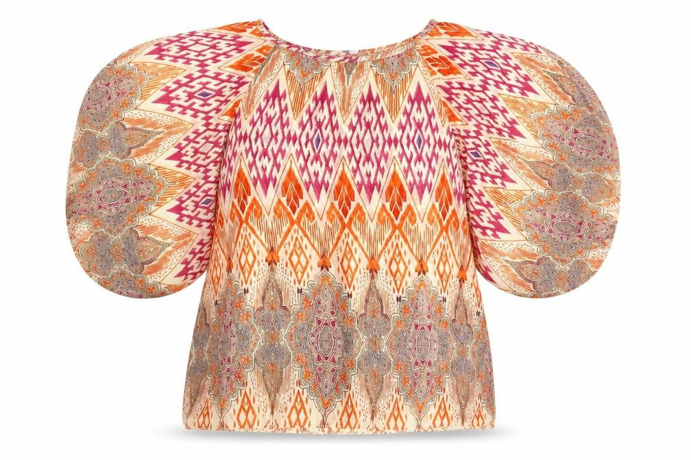 Womens UK Size 14 Red Herring Multicoloured Basic Blouse