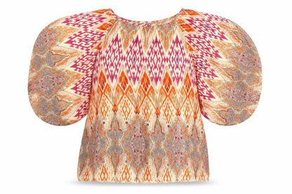 Womens UK Size 14 Red Herring Multicoloured Basic Blouse