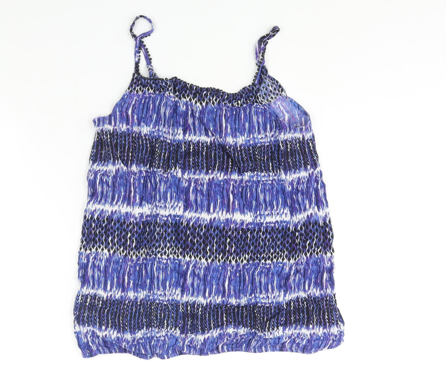 Womens UK Size 12 BHS Blue Camisole Blouse