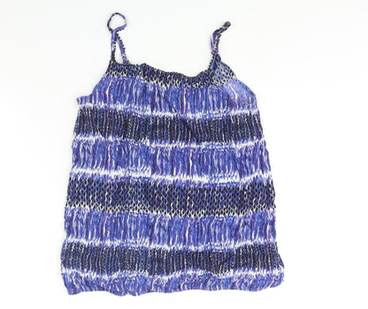 Womens UK Size 12 BHS Blue Camisole Blouse