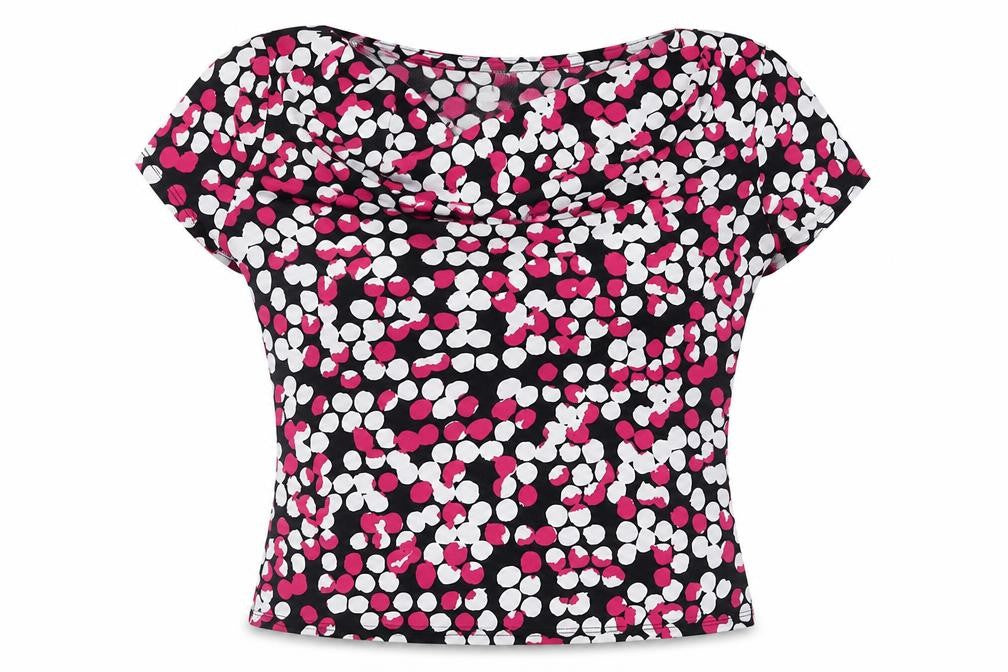 Womens UK Size XS Precis Multicoloured Basic Blouse