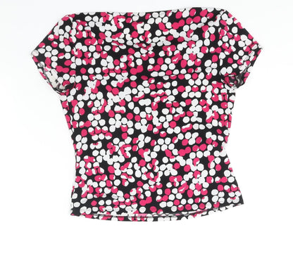 Womens UK Size XS Precis Multicoloured Basic Blouse