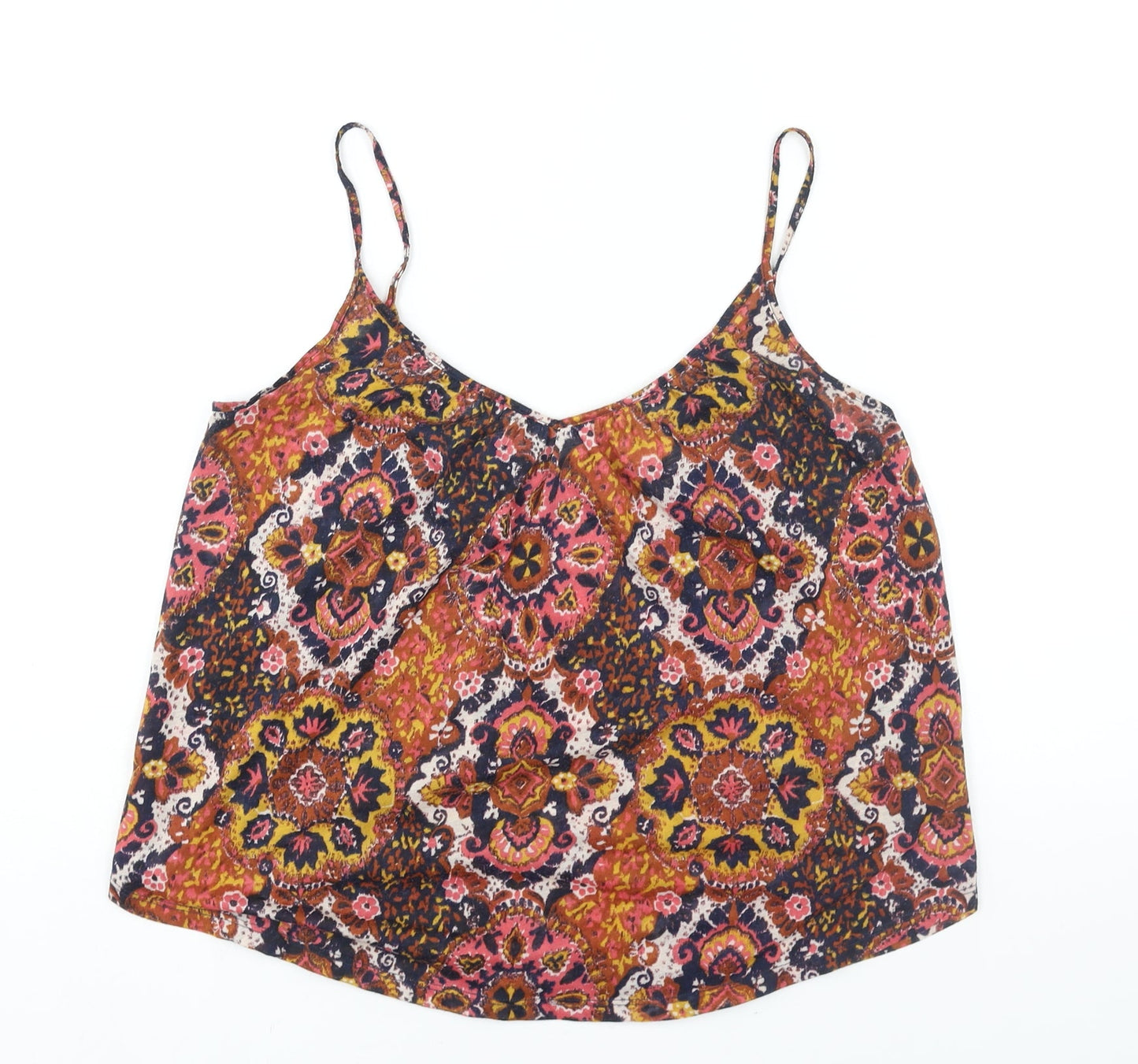 Womens UK Size S H&M Multicoloured Camisole Blouse
