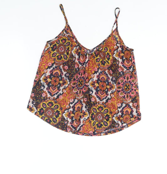 Womens UK Size S H&M Multicoloured Camisole Blouse