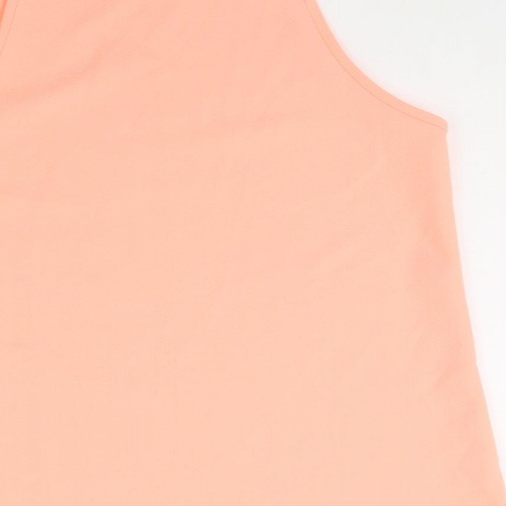 Womens UK Size 8 New Look Pink Camisole Blouse
