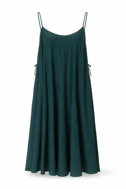 Mango Womens Green Polyester A-Line Size XS Scoop Neck Pullover