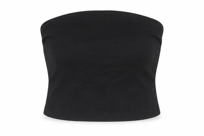 Womens UK Size S Zara Black Cropped Blouse