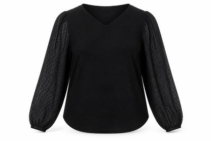 Womens UK Size 18 Quiz Black Pullover Jumper