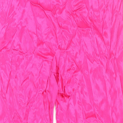 Womens UK Size M Zara Regular Fit  Pink Trousers