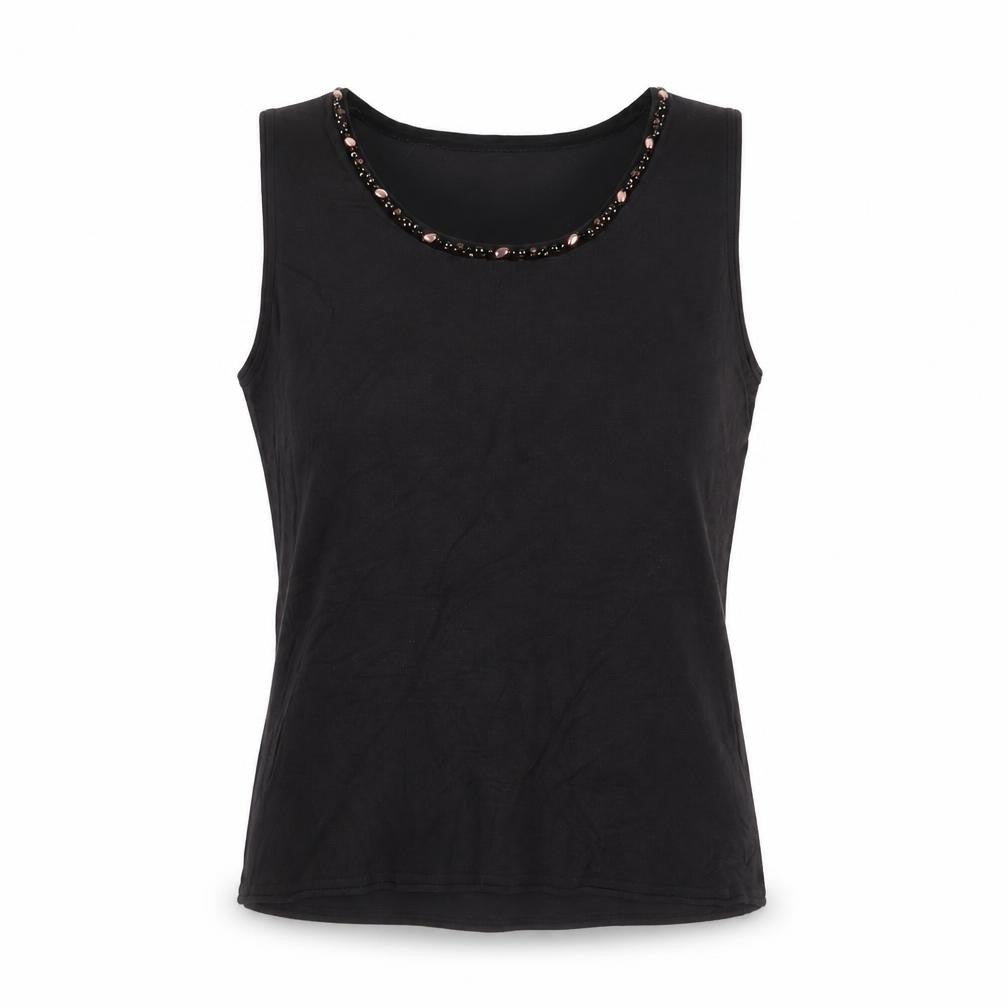 Womens UK Size 12 Betty Barclay Brown Basic Tank