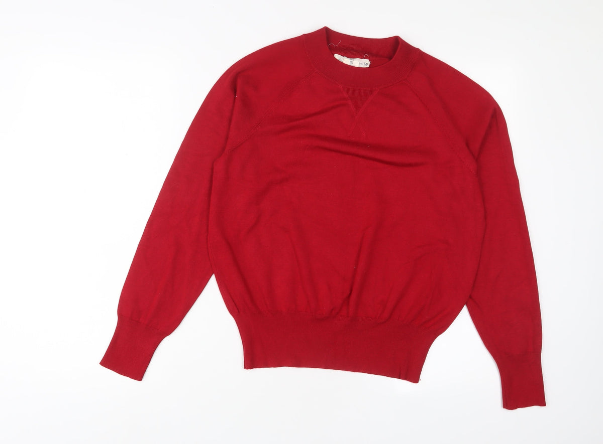 Womens UK Size S H&M Grey Pullover Jumper