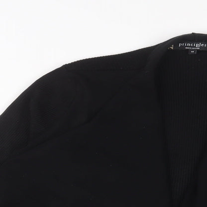Womens UK Size 14 Principles Black Cardigan Jumper