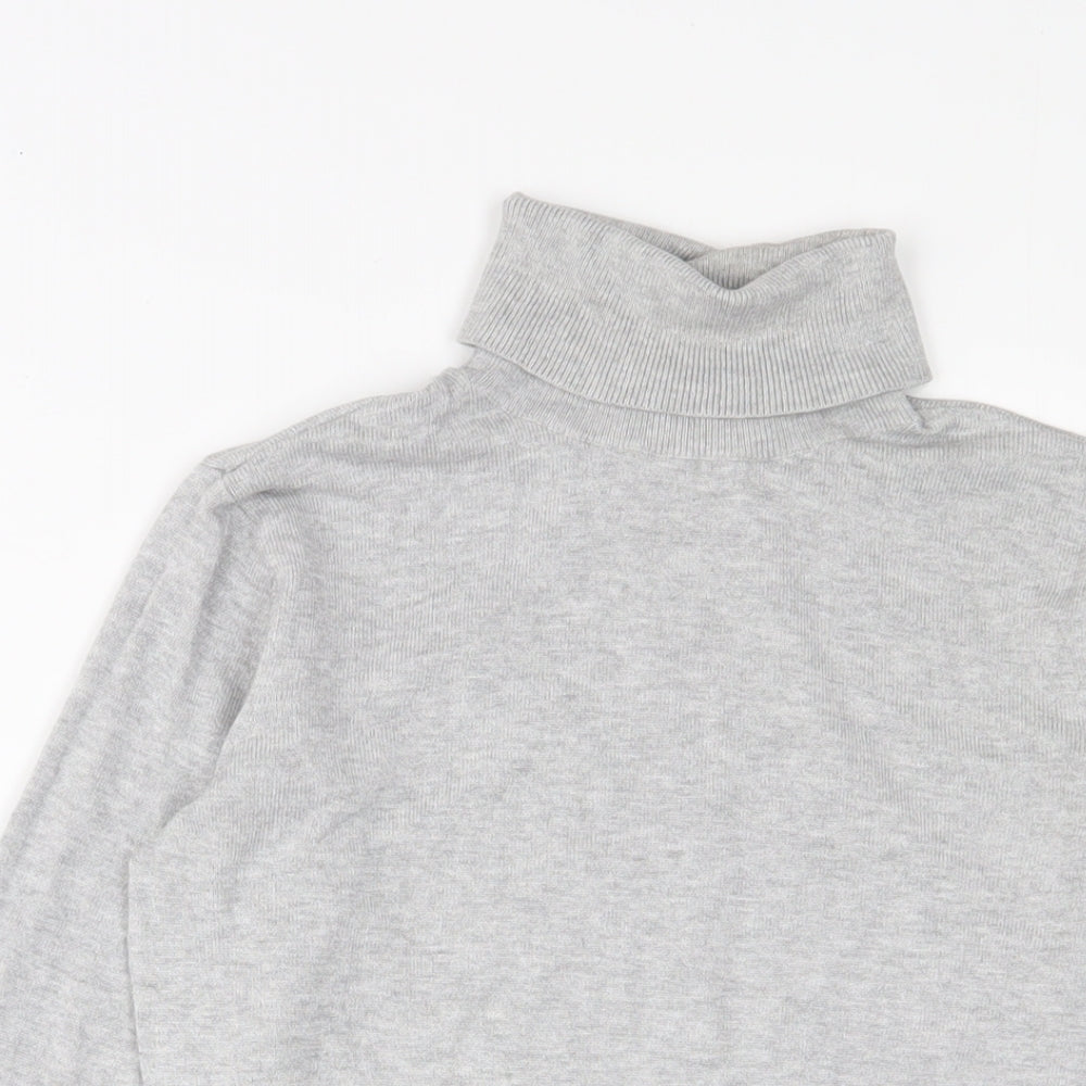 Womens UK Size XS H&M Grey Pullover Jumper