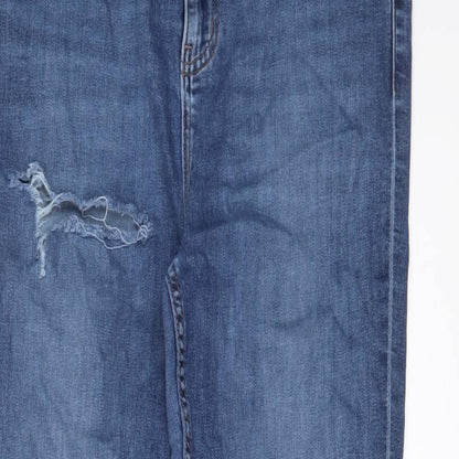 Womens UK Size 12 Marks and Spencer Regular Fit Skinny Blue Jeans