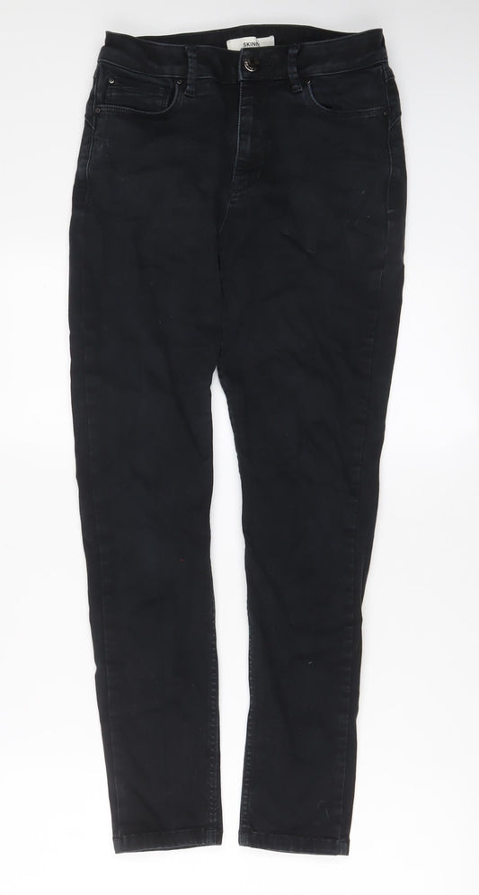 Womens UK Size 10 Marks and Spencer Regular Fit Skinny Black Jeans