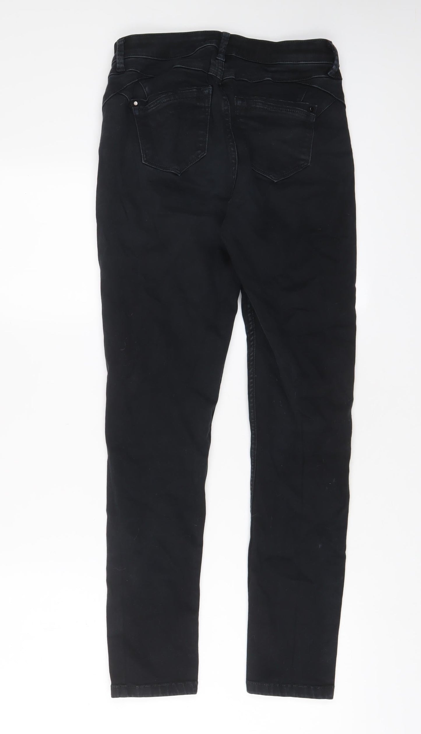 Womens UK Size 10 Marks and Spencer Regular Fit Skinny Black Jeans