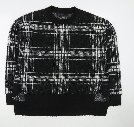 Womens UK Size M Marks and Spencer Black Pullover Jumper