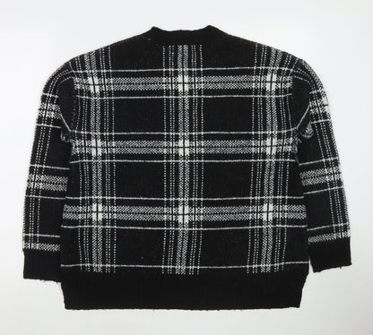 Womens UK Size M Marks and Spencer Black Pullover Jumper