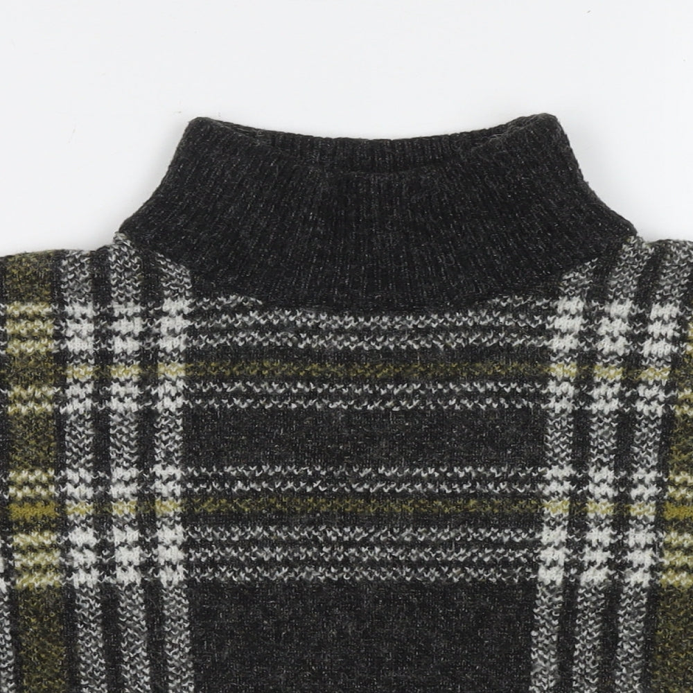 Womens UK Size M New Look Grey Pullover Jumper