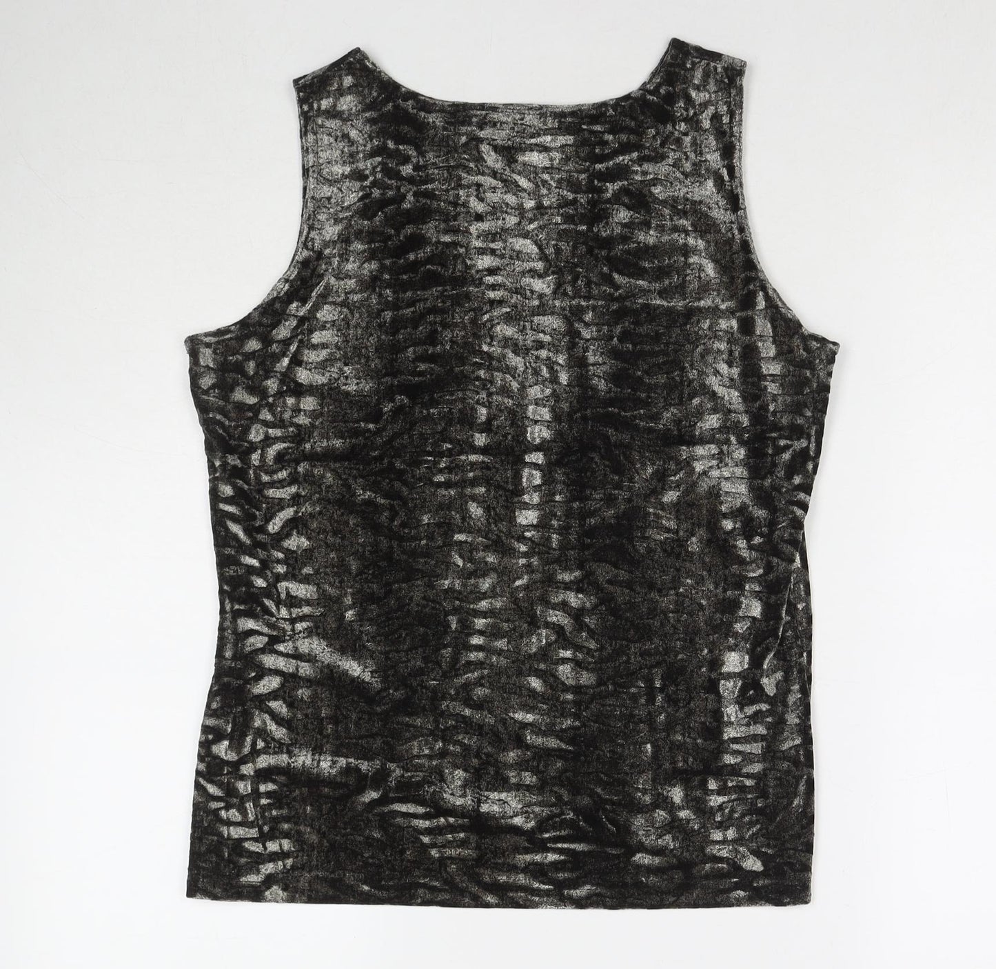 Womens UK Size L OPUS Grey Basic Tank