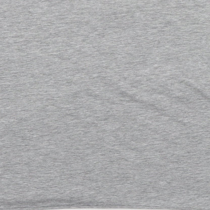 Womens UK Size M Lefties Grey Cropped T-Shirt