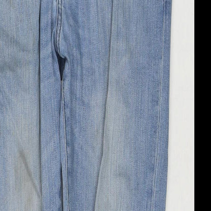 Divided by H&M Mens Blue Cotton Skinny Jeans Size 31 in L32 in Regular Zip