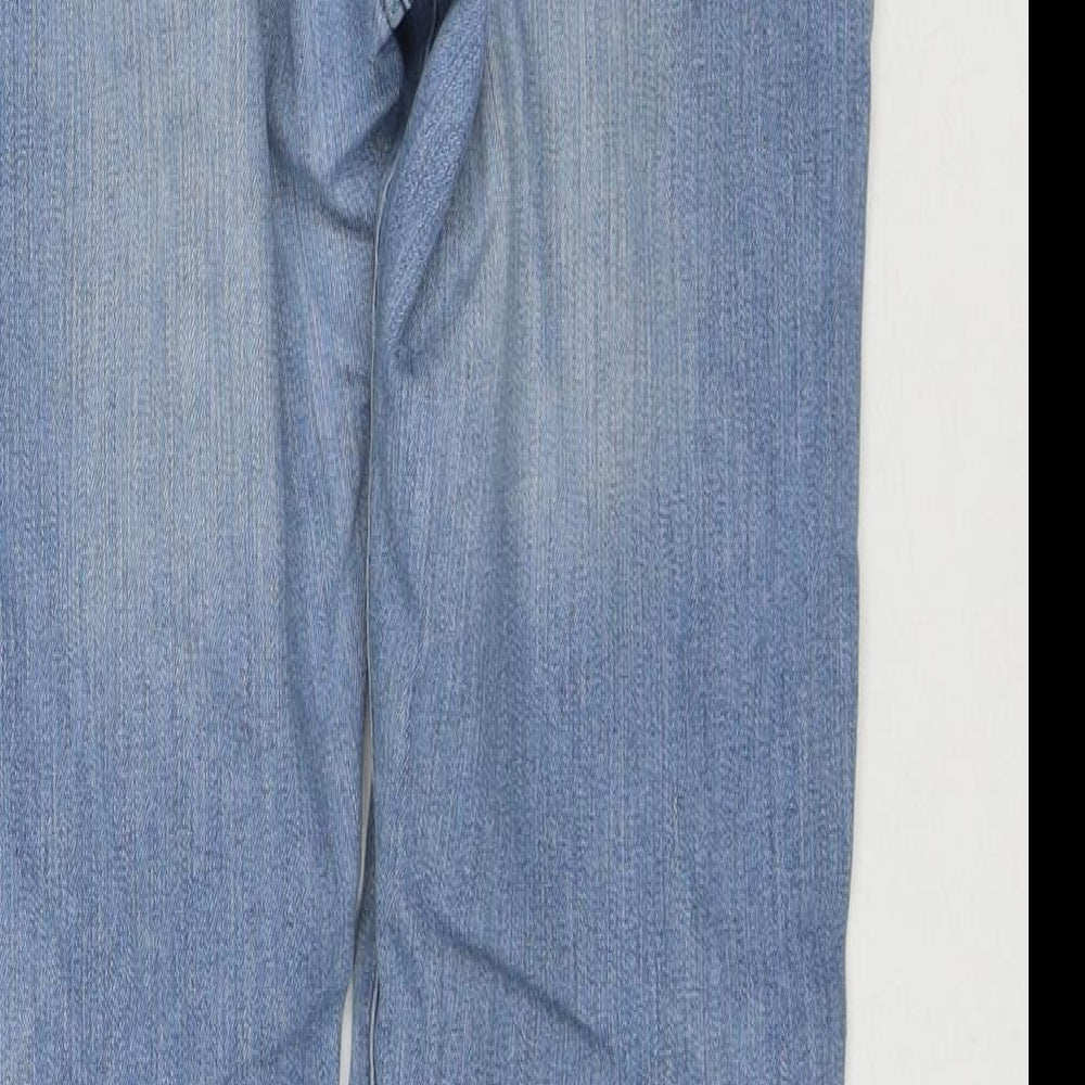 Divided by H&M Mens Blue Cotton Skinny Jeans Size 31 in L32 in Regular Zip